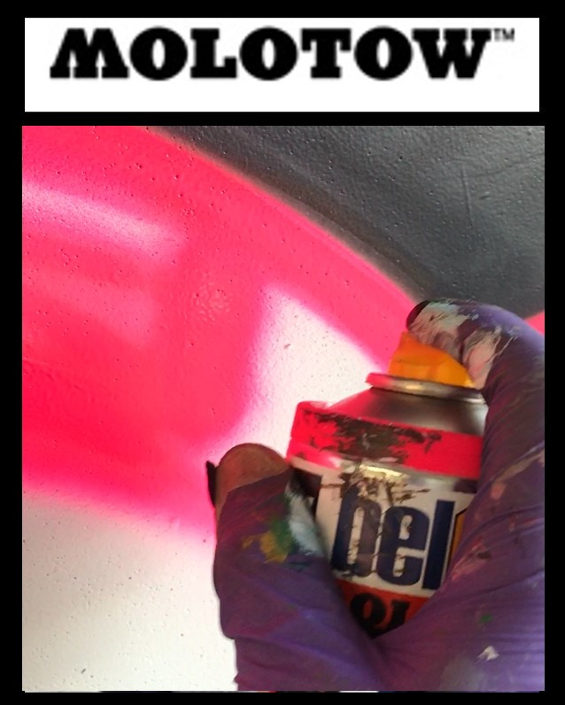 Molotow color fluor spray 